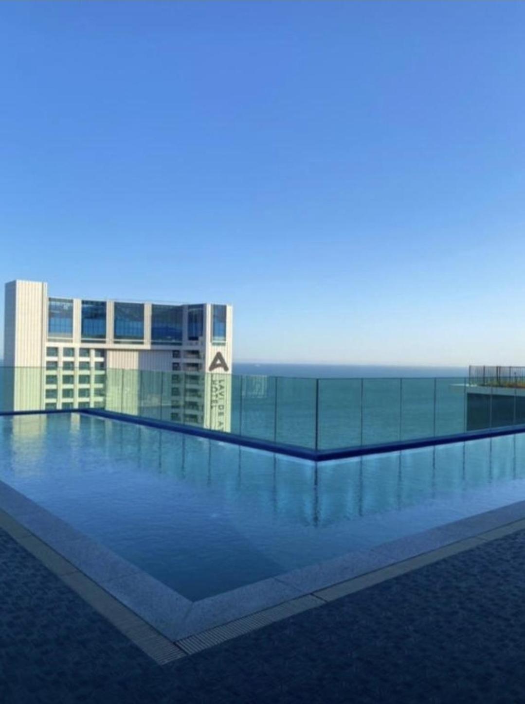 Апартаменты Haeundae Ocean Family Пусан Экстерьер фото